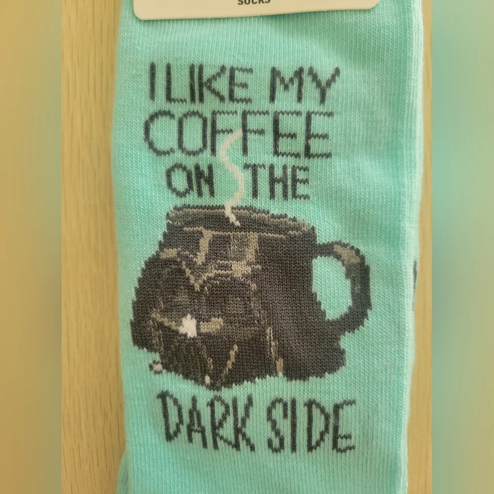 ☕️Disney Darth Vader Coffee Socks - Picture 2 of 4